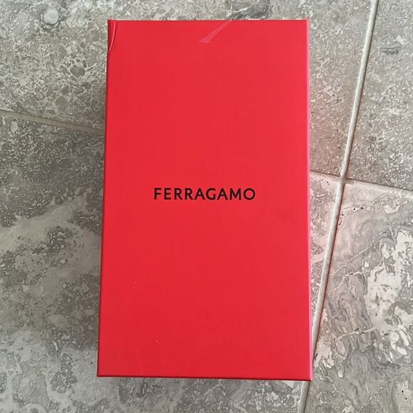 Ferragamo Priscilla Gancini Leather Ankle Strap Sandals, New, Size 7.5/37 - Picture 14 of 15